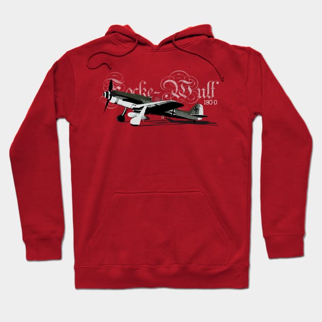 FW-190 d Hoodie by Siegeworks